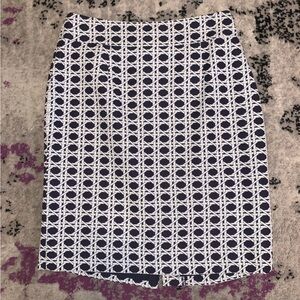 Banana Republic patterned pencil skirt!